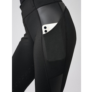 High Quality Durable Equestrian Clothing Full Seat Silicone Horse <b>Riding</b> <b>Tights</b> <b>with</b> <b>Phone</b> <b>Pocket</b> Manufacturer's <b>Riding</b> <b>Tights</b> - Product Image 3