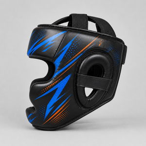 Protège-tête de boxe pour l'entraînement au combat, fabriqué au Pakistan en cuir, OEM personnalisable, logo et couleur personnalisés, nouveau design, respirant et protecteur - Product Image 6