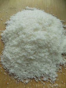 Noix de coco râpée à haute teneur en matières grasses, poudre fine, ingrédient pour pâtisserie - Product Image 2