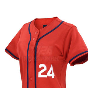 ชุดซอฟต์บอล เสื้อเจอร์ซีย์และกางเกงที่ระบายอากาศได้ดี สำหรับการฝึกซ้อมและการแข่งขันที่สวมใส่สบาย - Product Image 6