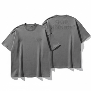 โรงงานผลิตเสื้อยืดผ้าหนาคุณภาพสูง พร้อมบริการเย็บเสริมความแข็งแรงและการผลิตในระดับอุตสาหกรรม - Product Image 1