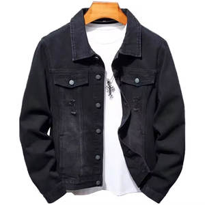 Veste en jean pour homme tendance et personnalisée, best-seller, dernier design, prix abordable - Product Image 1