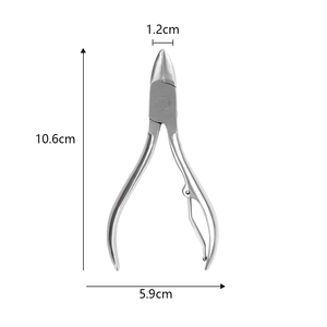 Outils de soin des pieds en acier inoxydable, coupe-ongles, pince à ongles incarnés, instrument de pédicure pour les cuticules des pieds - Product Image 5