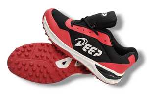 รองเท้าคริกเก็ตแบบมีปุ่มยางกันลื่น รองเท้ากีฬาพื้นยึดเกาะดีเยี่ยม สำหรับฝึกซ้อมกลางแจ้ง แพ็คขายส่งสำหรับทีม จำหน่ายราคาส่ง - Product Image 2