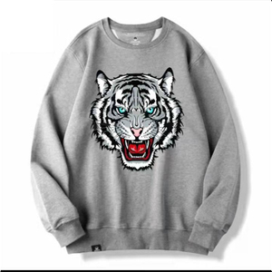 Sweat-shirt personnalisé, nouveau, décontracté, doux, moelleux, plusieurs couleurs, col rond, embossé, pour hommes - Product Image 2