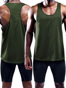 Débardeur de sport personnalisé avec logo pour hommes – Idéal pour la musculation et l'entraînement - Product Image 1