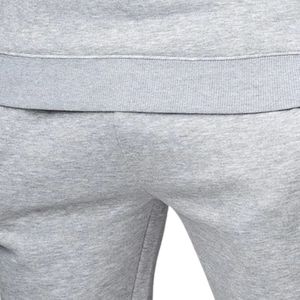 Customizable <b>Mens</b> Light <b>Grey</b> Crewneck <b>Sweatshirt</b> Casual Fleece Pullover Long Sleeve Winter Breathable Windproof Gymwear - Product Image 6