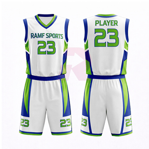 ชุดบาสเก็ตบอลแบบยูนิเซ็กซ์ สั่งทำได้ แบบกลับด้านได้ สำหรับผู้ใหญ่ ชุดทีมวิทยาลัย สำหรับกีฬา แบบซับลิเมชั่น ไซส์ใหญ่พิเศษ ผ้าโพลีเอสเตอร์ 100% - Product Image 2