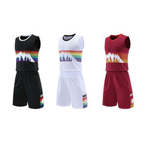Custom Unique Design High Quality Basketball Uniform Men Quick Dry Wholesale Sports Wear Basketball Uniform - Product Image 6