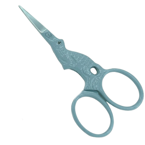 Professional Vintage Stork Embroidery <b>Scissors</b> Stainless Steel Sharp Point Sewing Thread Snips Tailor Craft Needlework Quilting - Product Image 1