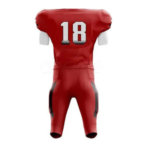 Tissu 100 % polyester, uniforme américain, léger et respirant, idéal pour les mouvements rapides et les matchs intenses. - Product Image 2