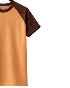 Custom Mens Raglan Jersey Short Sleeve T Shirt Cotton Polyester Crew Neck Casual Contrast Sleeve <b>Baseball</b> <b>Tee</b> OEM Apparel Supply - Product Image 4