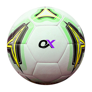 Balón de Fútbol Oxva Industries para Partidos, de Cuero PU sin Costuras, Tamaño Oficial 5, para Uso en Césped, Interior y Exterior, Entrenamiento en Grupo - Product Image 5