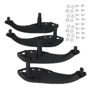 51417279312 Kit de Manijas Interiores Negras para Puerta, Accesorio para <span class=keywords><strong>BMW</strong></span> F30 F31 m3 2015 <span class=keywords><strong>2016</strong></span> 2017 2018 320i, Repuesto Interno de Plástico para Auto - Product Image 1