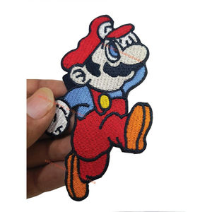 แพทช์ผ้าทอปักลายดอกไม้แบบกำหนดเองขายดี พร้อมขอบเย็บแบบเมอร์โรว์ มีแถบกาวด้านหลัง ติดได้ทั้งแบบเย็บและแบบแปะ ทำด้วยมือ - Product Image 2