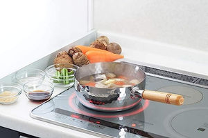 กระทะอะลูมิเนียมสีเงิน คุณภาพพรีเมียม สเตนเลสสตีลคุณภาพสูง - Product Image 4