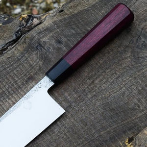 Couteau de chef Burraq personnalisé fait main en acier inoxydable, couteau multifonctionnel avec manche en cuir, 10 pouces, qualité DIY, OEM/ODM, pour usage en cuisine - Product Image 3