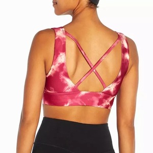 Soutien-gorge de sport pour femme, best-seller, élégant, respirant, sans coutures, imprimé, avec culotte confortable, ensemble de fitness pour femme - Product Image 2