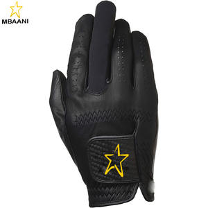 Gant de golf pour homme en cuir Cabretta noir, gants de golf uniques - Product Image 5