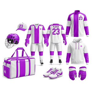 Packs d'uniformes de hockey sur glace de qualité supérieure à prix abordable, packs d'uniformes de hockey sur glace sur mesure - Product Image 1