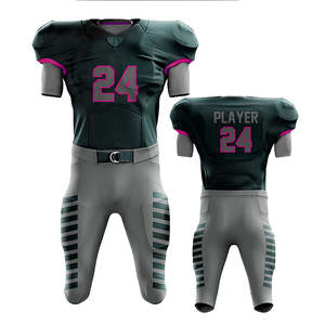 Nuevo Diseño, Uniformes de Fútbol Americano de la Mejor Calidad, Tallas Grandes, Antibacterianos, Transpirables, Personalizables, Último Modelo, Más Vendidos - Product Image 1