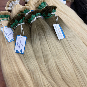 ต่อผมเวียดนามขายดีที่สุด ผมตรงแบบไหม เรมี่แฮร์ แบบเป็นมัด หลายสี ผมต่อจากผมคน - Product Image 5