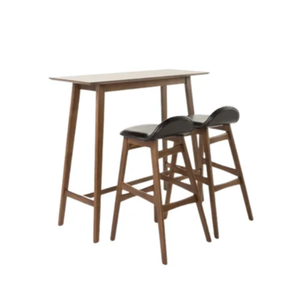 <b>High</b> <b>Stool</b> <b>and</b> <b>Bar</b> <b>Table</b> Restaurant Sets <b>Table</b> <b>and</b> Chairs Sets Wooden <b>Bar</b> Chair for Kitchen <b>and</b> Hotel <b>Bar</b> Furniture - Product Image 1