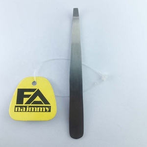 Pince à épiler professionnelle pour sourcils F.A NAJMMY, poignée confortable, pointe droite et courbée, acier inoxydable, produit le plus vendu - Product Image 2