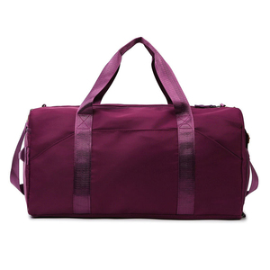 Bolsa de Gimnasio Unisex de Nailon, 30-40L, Color Sólido, Cierre de Cremallera, Asa Suave y Resistente, Estilo Casual - Product Image 6