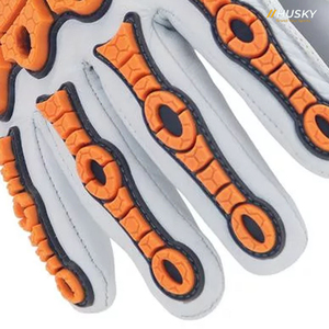 Warm Full Finger <b>Touchscreen</b> <b>Gloves</b> Black Acrylic Cotton Winter Outdoor Use Breathable Jacquard Wrist Length Sports - Product Image 5