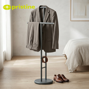 Perchero de Acero Moderno y Minimalista, Soporte para Trajes, Duradero, Multiusos, Mueble para Sala de Estar/Hogar - Product Image 3