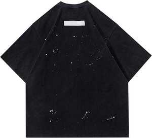 Camiseta de Hombre de Alta Calidad, 200 Gramos, Verano, Casual, Manga Corta, Cuello Redondo, Diseño Vintage, Impresión Digital Personalizada - Product Image 2