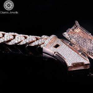 สร้อยคอ Charm_Jewells สำหรับผู้ชาย ประดับมุกน้ำจืดทรงกลมเจียระไนแบบ Brilliant Cut ได้รับการรับรองจาก IGI เงินแท้ 925 ชุบทอง 14K - Product Image 5
