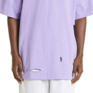เสื้อยืดผู้ชายไซส์ใหญ่ สไตล์วินเทจ ผ้าฝ้ายหนา ลุคสบายๆ ขายส่ง รับผลิตแบบ OEM ODM - Product Image 6
