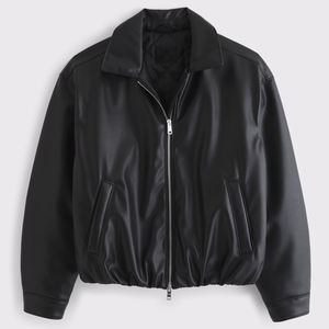 Chaquetas de Cuero Genuino para Mujer al por Mayor con Tela Satinada, Diseño Transpirable y Elegante, Prendas de Moda en Venta - Product Image 2