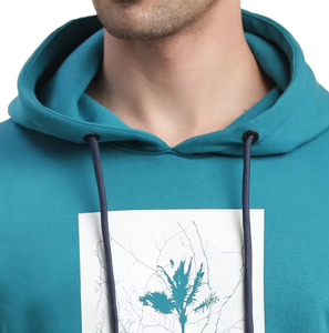Sudadera con Capucha Personalizada de Algodón 100% Bordada con Impresión Digital para Hombre, Estilo Urbano Informal de Invierno, Gran Venta - Product Image 3
