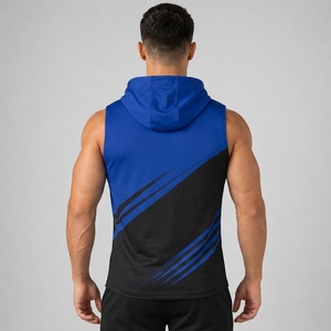 Sweat-shirts de sport imprimés personnalisés pour hommes, prix bas, vente en gros, avec service OEM - Product Image 2