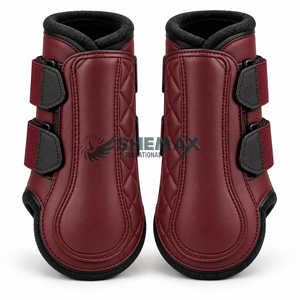 Botas de equitación duraderas para caballos con interiores acolchados, cierre seguro y construcción flexible para sesiones de ejercicio regulares. - Product Image 5