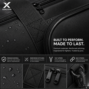 Sac de sport robuste personnalisé OEM ODM pour équipement de boxe et MMA avec compartiment à chaussures, étanche, pour entraînement et voyage - Product Image 6