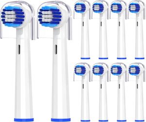 High-Density Bio-Filament Round Brush <b>Heads</b> Generic for Oral Bs Electric <b>Toothbrush</b> Replacement Tips Wholesale - Product Image 1