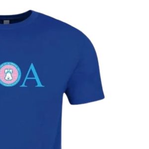 Camiseta de manga corta azul Philadelphia para hombre de Jack and Jill, camiseta informal de algodón, ropa cómoda para uso diario, ropa para eventos - Product Image 4