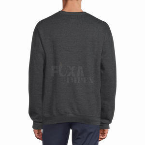 Sudadera de cuello redondo cálida de invierno con muestra gratis para hombre de manga larga, jersey con forro polar, elegante, informal, cómodo, a la venta - Product Image 5