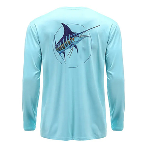 Camisa de Pesca de Manga Larga para Hombre, Talla Grande, Estampada, con Capucha, Poliéster, Secado Rápido, Protección UV UPF 50, Transpirable, Sublimada - Product Image 4