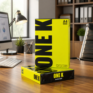 Papel de Copia Blanco A4 de Alta Calidad ONE K, 80g, Hecho en Tailandia - Product Image 3
