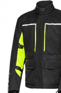 <b>Motorcycle</b> Touring Cordura <b>Jacket</b> Abrasion Resistant Textile Riding Gear with Multiple Ventilation Panels - Product Image 2