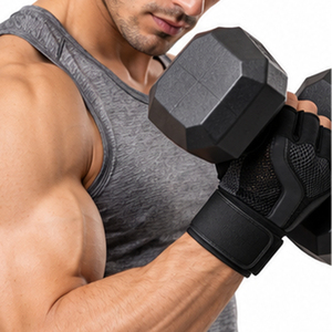 Guantes de Levantamiento de Pesas Personalizados, Guantes de Agarre para Entrenamiento en Gimnasio, Fabricante OEM ODM, Proveedor de Equipo de Protección para Manos para Ejercicio Físico - Product Image 5