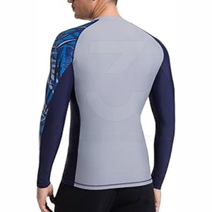 Camiseta Deportiva de Manga Larga para Hombre, Estilo Nuevo, con Estampado, Resistente a Desgarros, Ligera, de Spandex/Poliéster, de Secado Rápido, para Entrenamiento al Aire Libre - Product Image 2