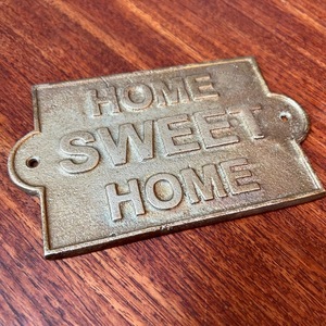 Plaque murale rectangulaire en métal rustique pour salle de bain, décoration intérieure, design de lettres - Product Image 6