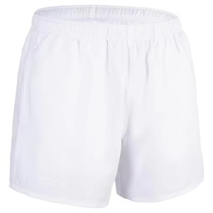 Pantalones Cortos Casuales para Hombre, Cintura Media, Cierre con Cordón, Diseño Sólido, Ecológicos, Transpirables, de Secado Rápido - Product Image 1