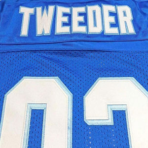 Ventes chaudes, maillots de football américain personnalisés en polyester, unisexe, confortables, de haute qualité, manches courtes, maillot de football américain - Product Image 6